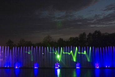 Вінницький світломузичний фонтан 